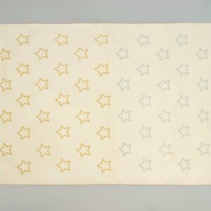 Gold & Silver Bling Cotton Area Rug