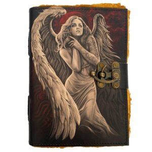 Handmade Fairy Angel Leather journal