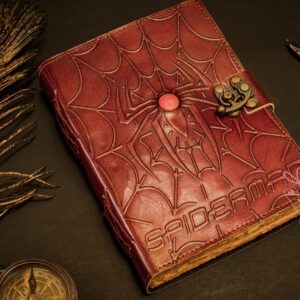 Spiderman Super Hero Leather Journal Notebook