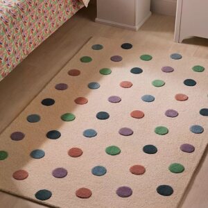 Modern Colorful Balls Patterned Decorative Rug