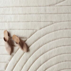 Handmade Modern Soft Wool Rug For Living Room Decor