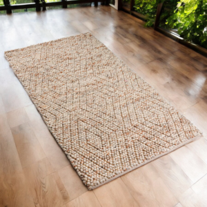 Felted Wool Moroccan Warm Living Room Rug