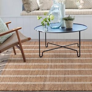 Natural Wool Jute Living Room Runner